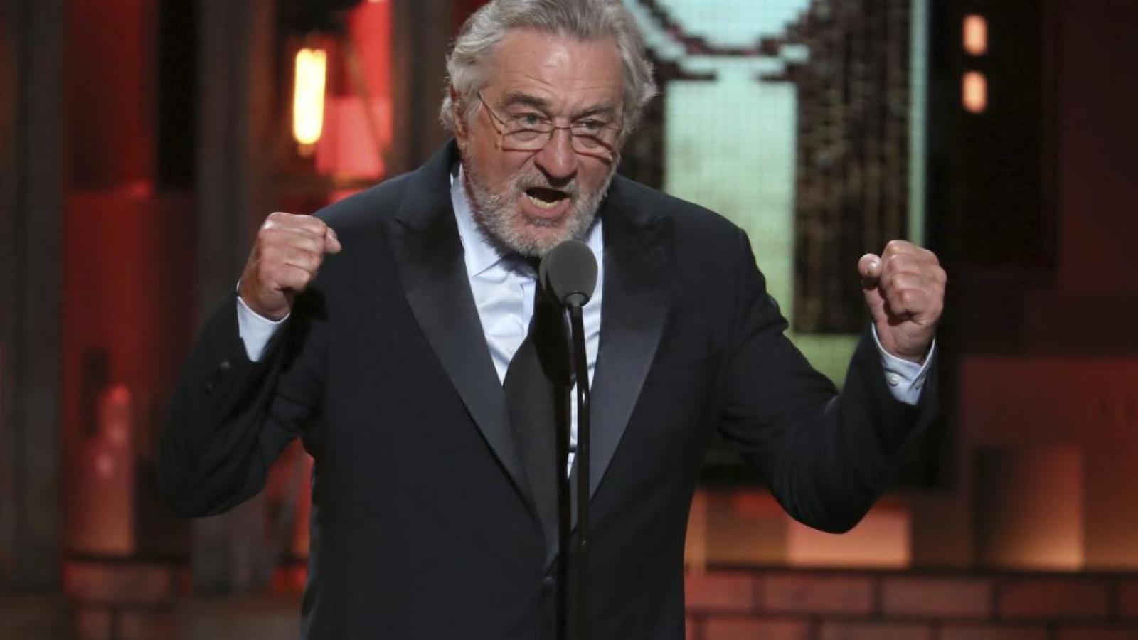 De Niro en los premios Tony: «Que te jodan, Trump»