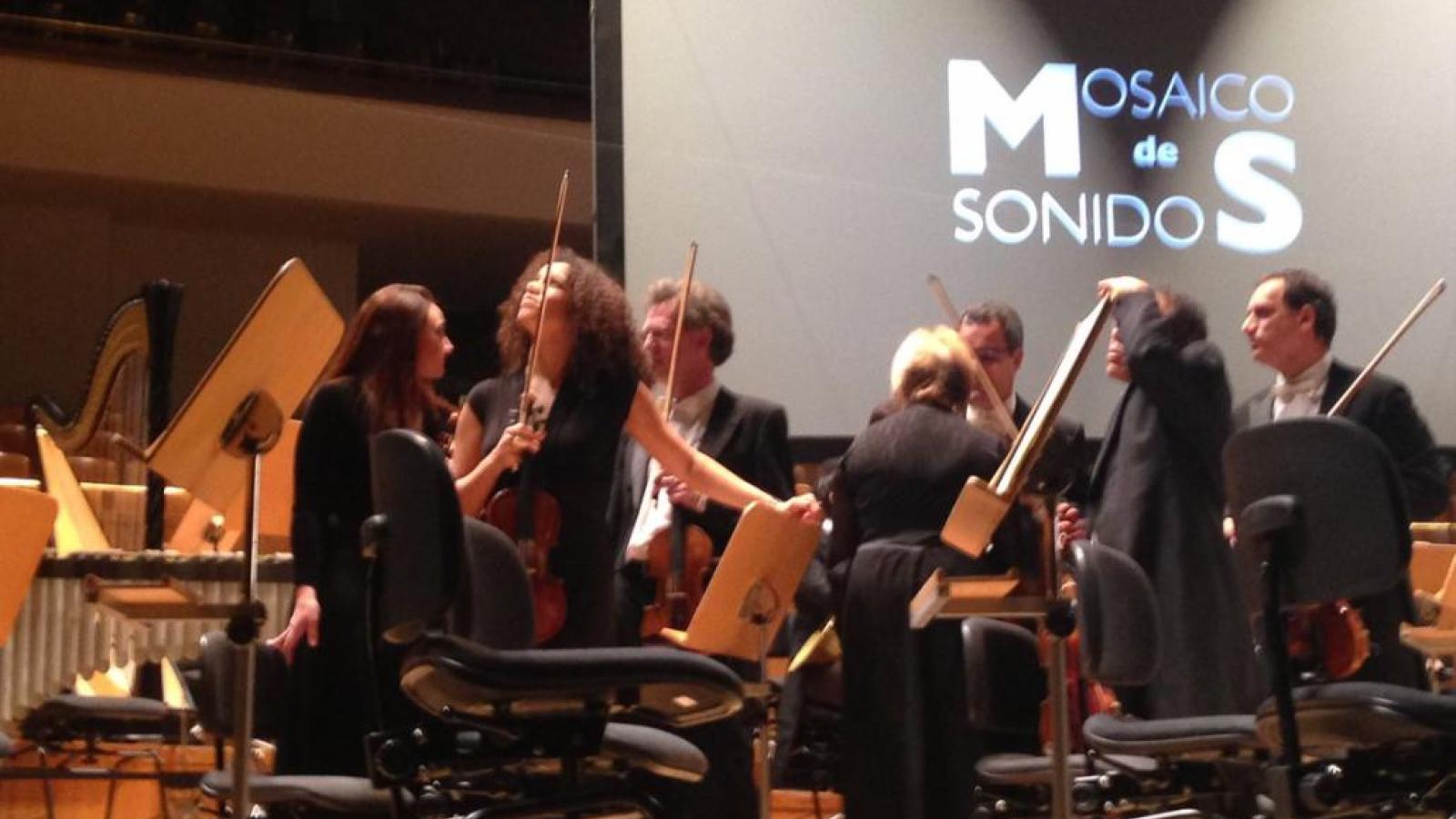 Un alborotador interrumpe a gritos un concierto en el Auditorio Nacional de Madrid