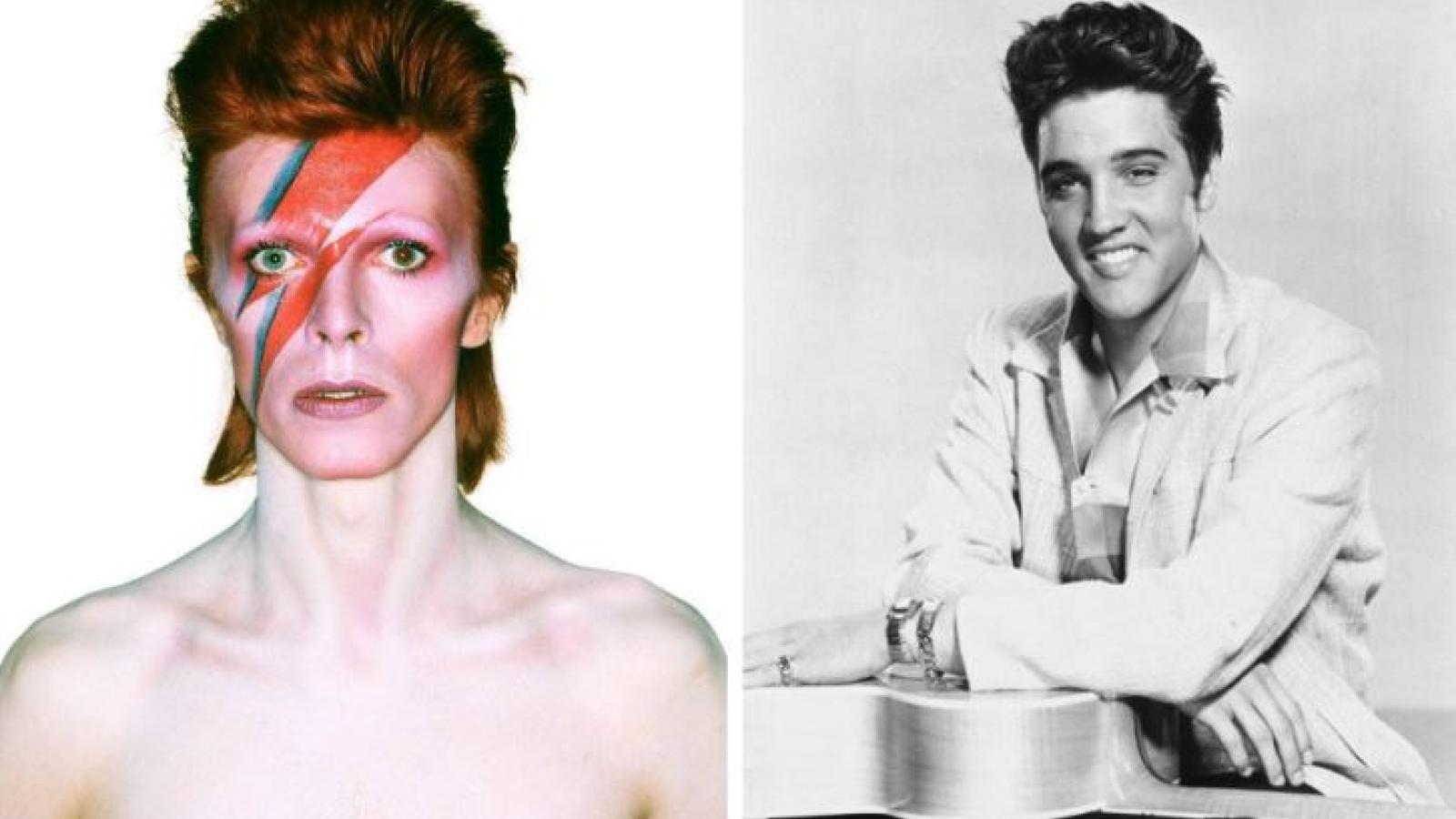 Tal día como hoy nacían los iconos de la música David Bowie y Elvis Presley