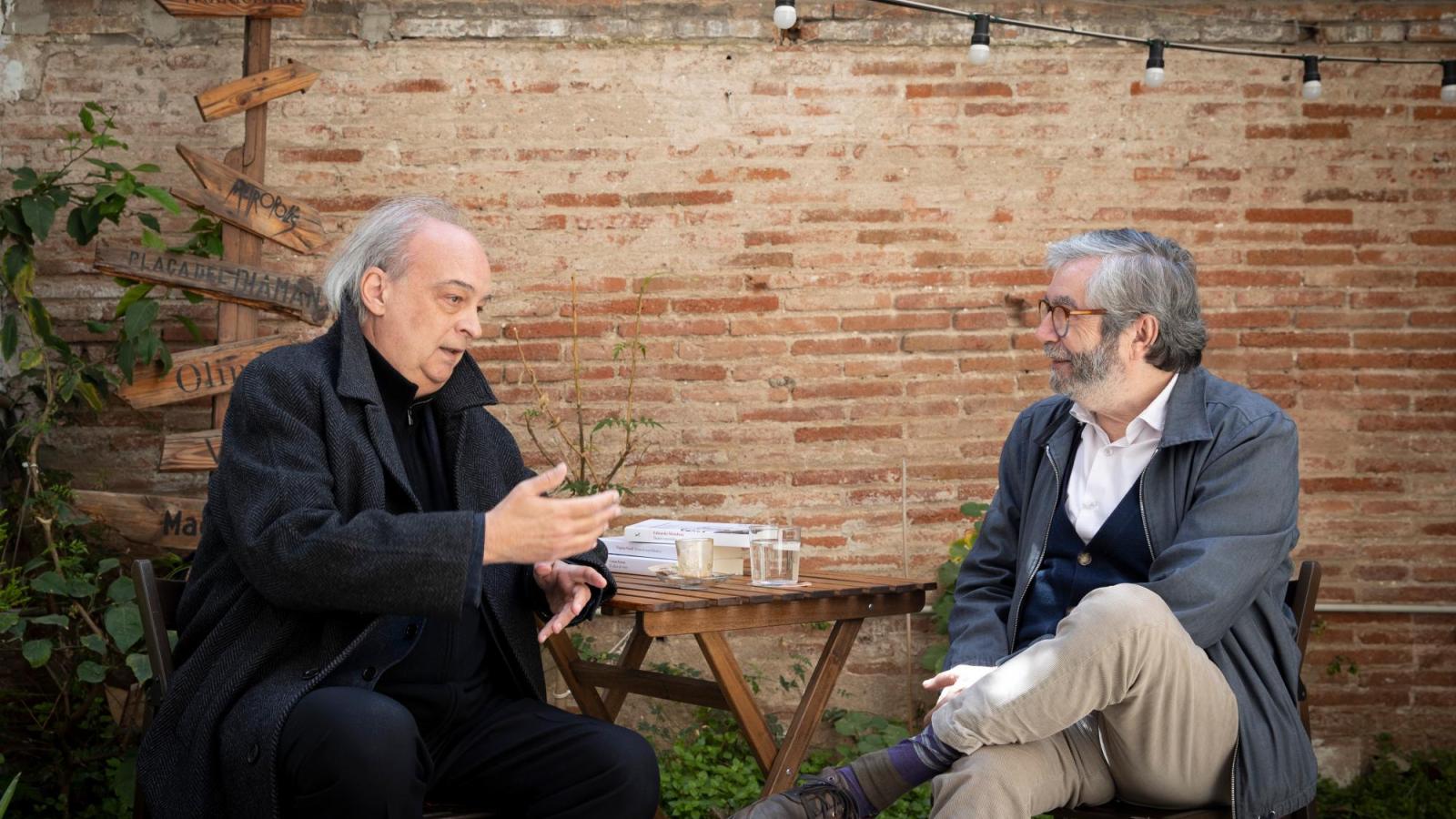 Vila-Matas y Muñoz Molina: Dos maestros hablan de libros y lecturas