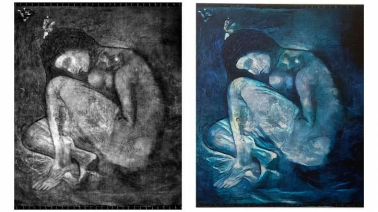 La Inteligencia Artificial revela un desnudo femenino que Picasso ocultó