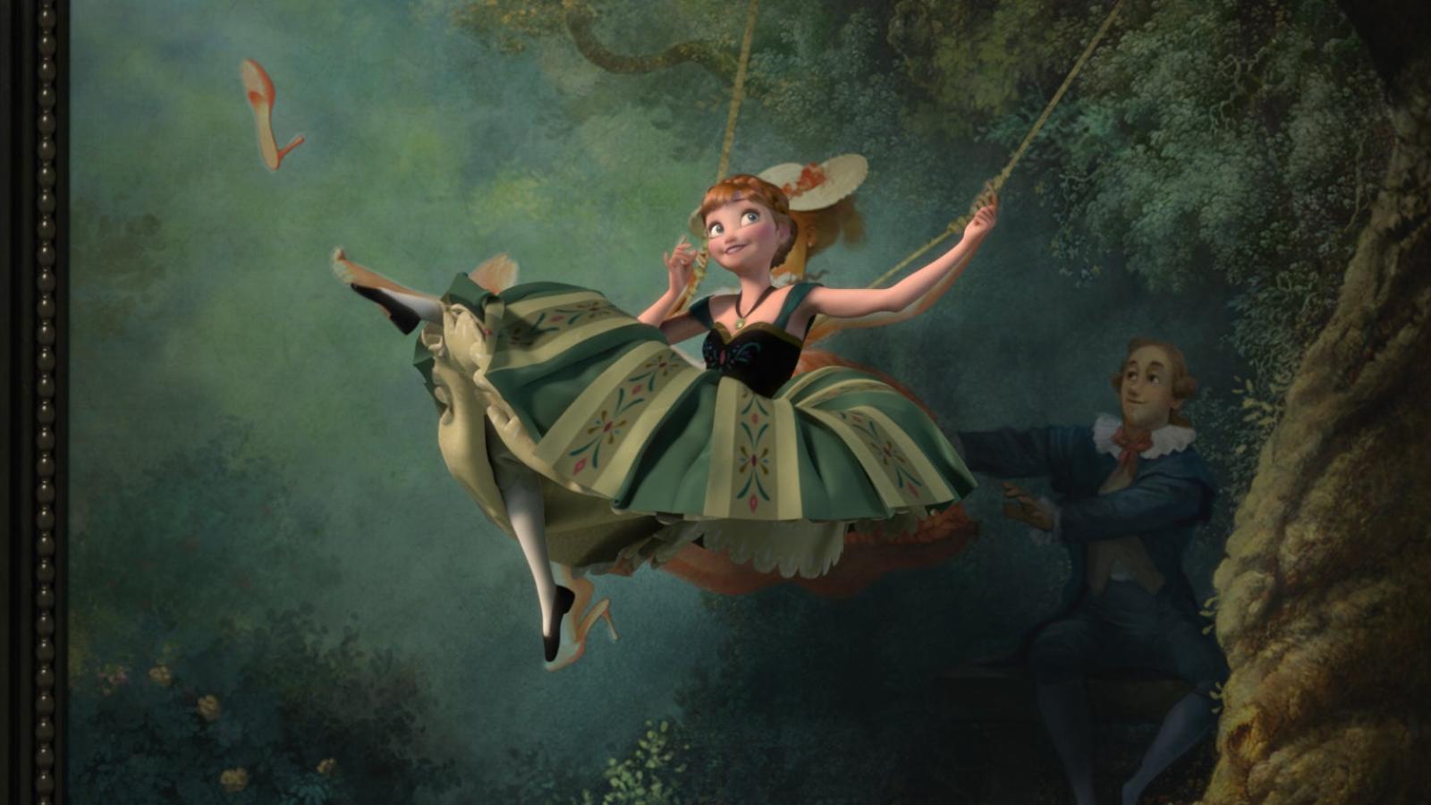 Entre Fragonard y “Frozen”: así se inspiró Disney en el arte francés del XVIII