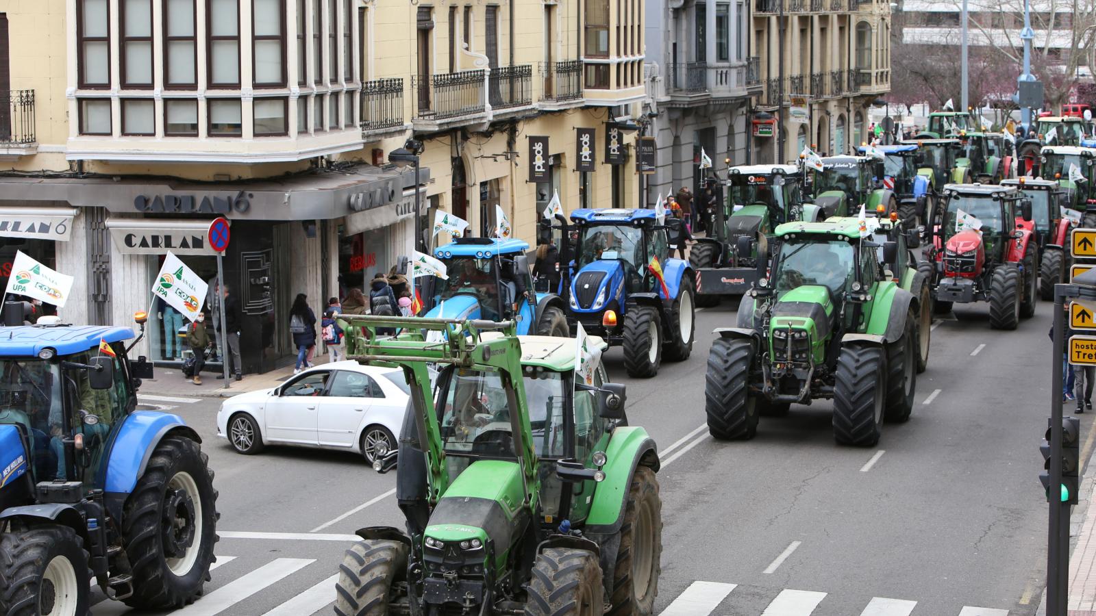 Nuevas tractoradas en Toledo este martes y este viernes