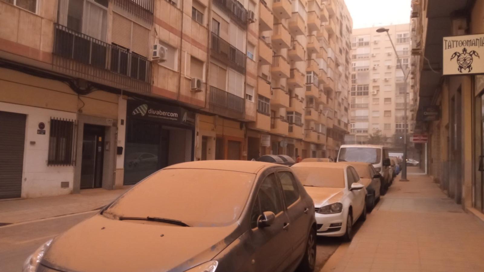 Efectos de la calima en los coches