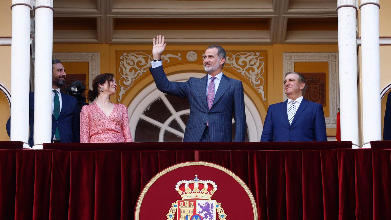 El Rey Felipe VI asistirá a la corrida de este sábado en Las Ventas