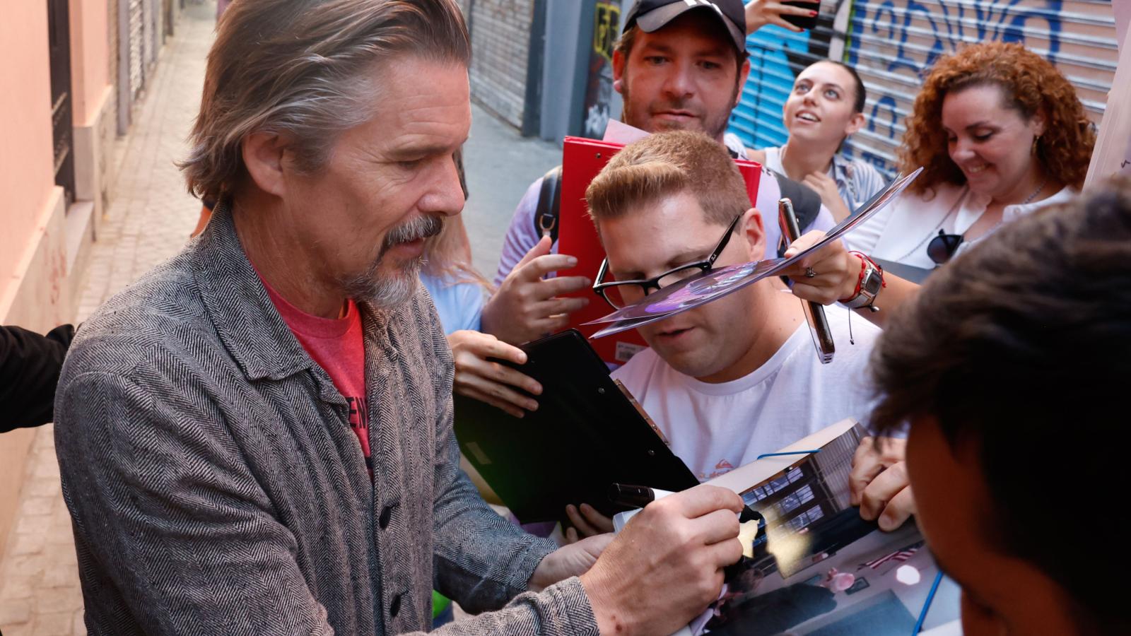 Ethan Hawke, en Madrid tras rodar con Almodóvar: “No quiero ser recordado, quiero ser olvidado”