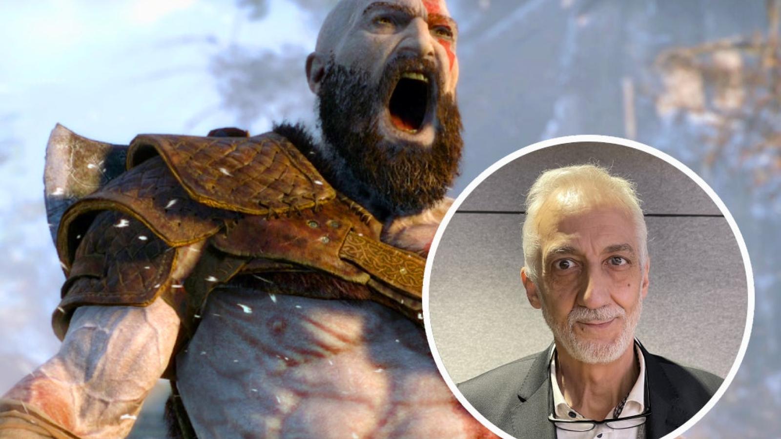 Rafael Azcárraga, la poderosa voz de Kratos en “God of War: Ragnarok”