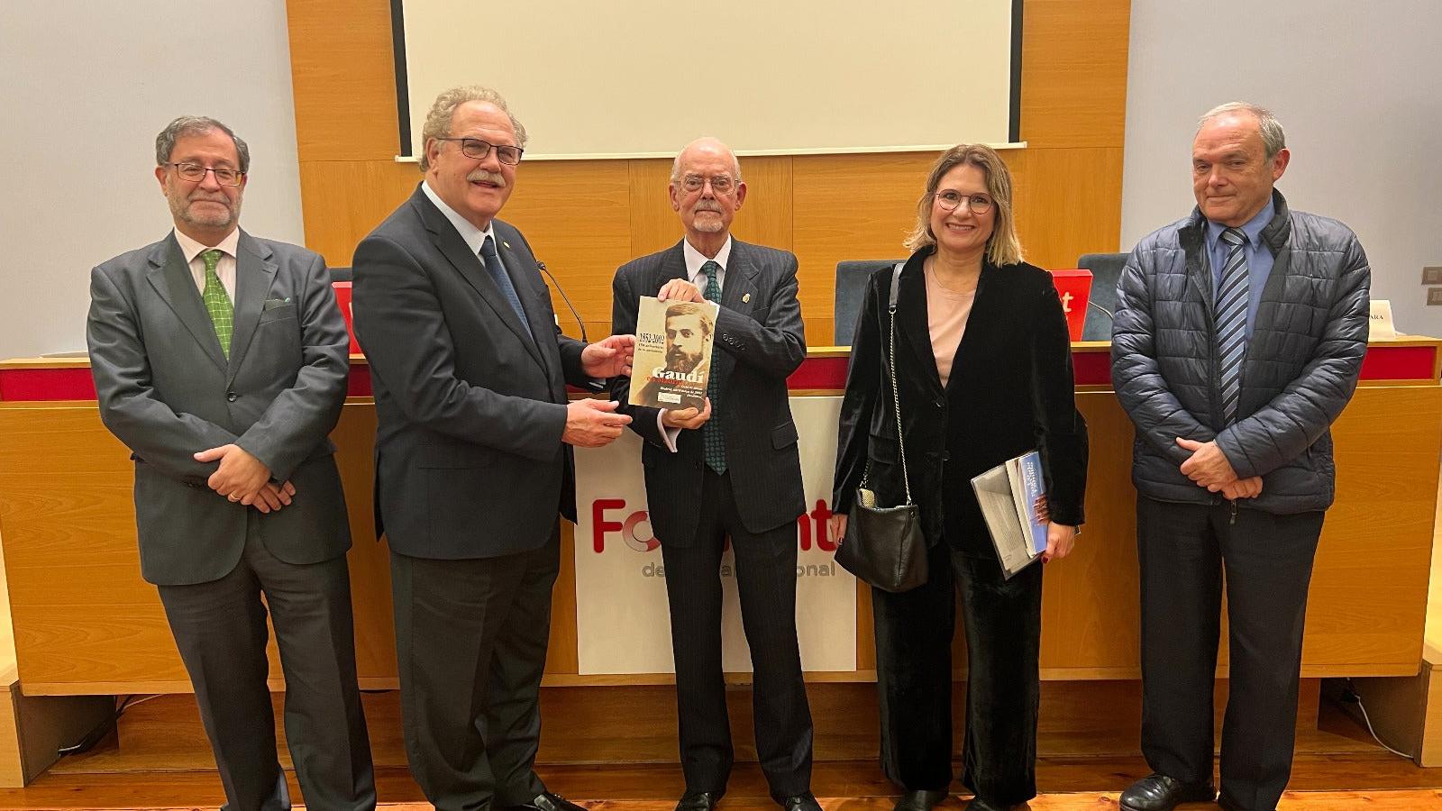 Presentan en la Real Academia Europea de Doctores de Barcelona el libro “Gaudí en Madrid”