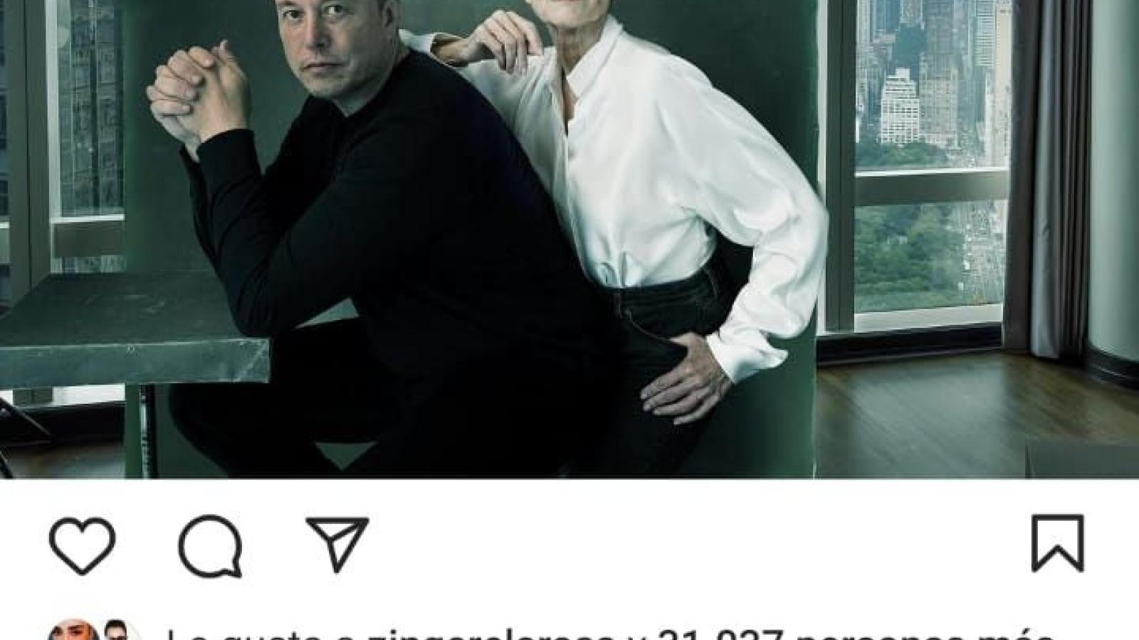 Elon Musk y su madre, retrato posapocalíptico