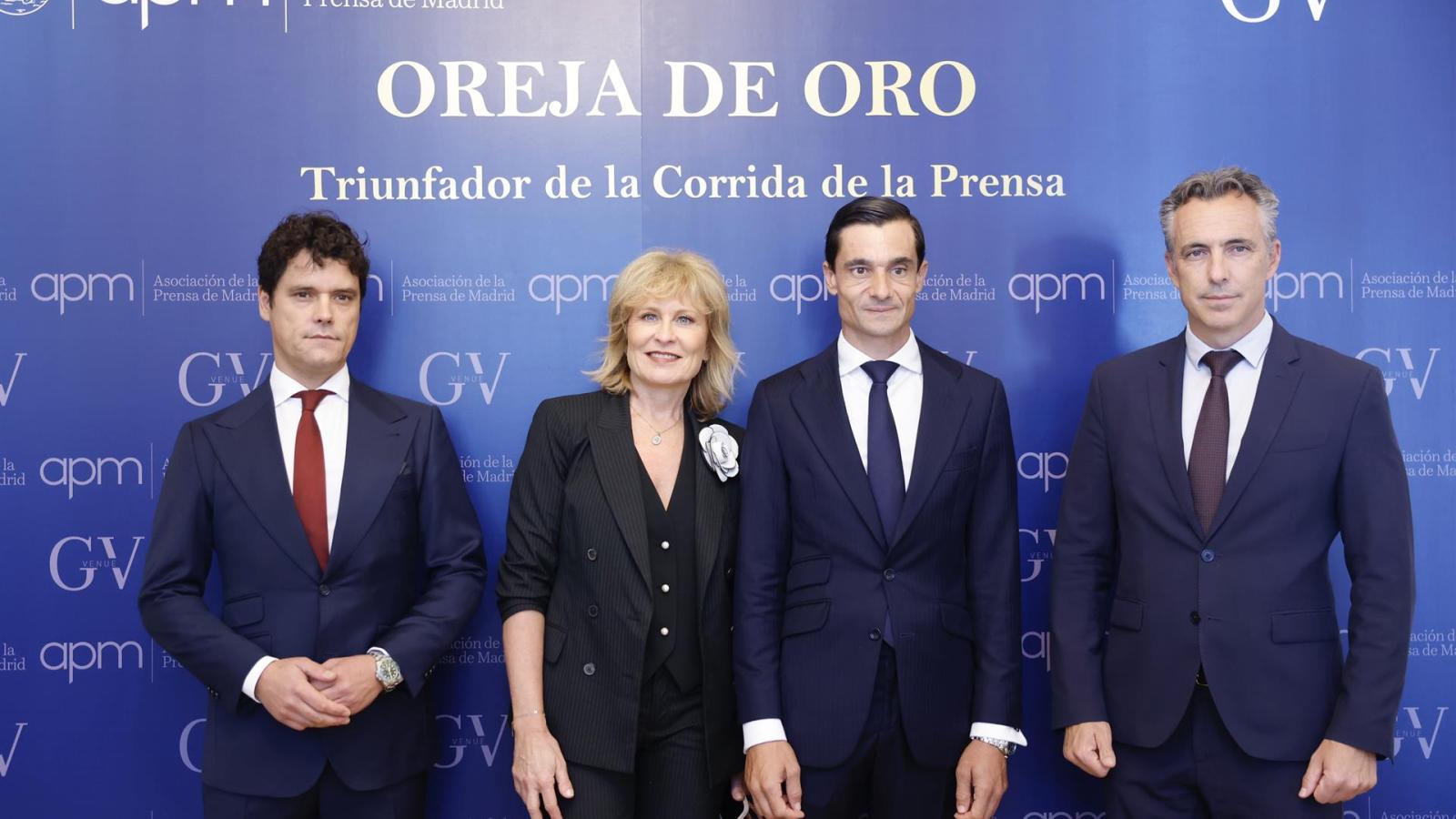 MADRID.-Los premios Oreja de Oro 2024 de la APM reconocen al torero Paco Ureña