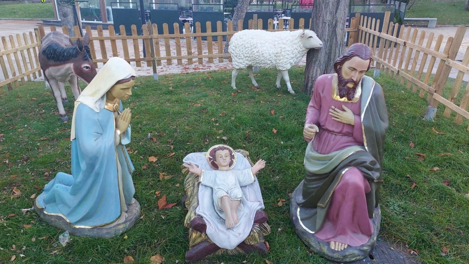 Reaparece en perfectas condiciones la figura del niño Jesús de un Belén de Guadalajara tras ser robada días antes