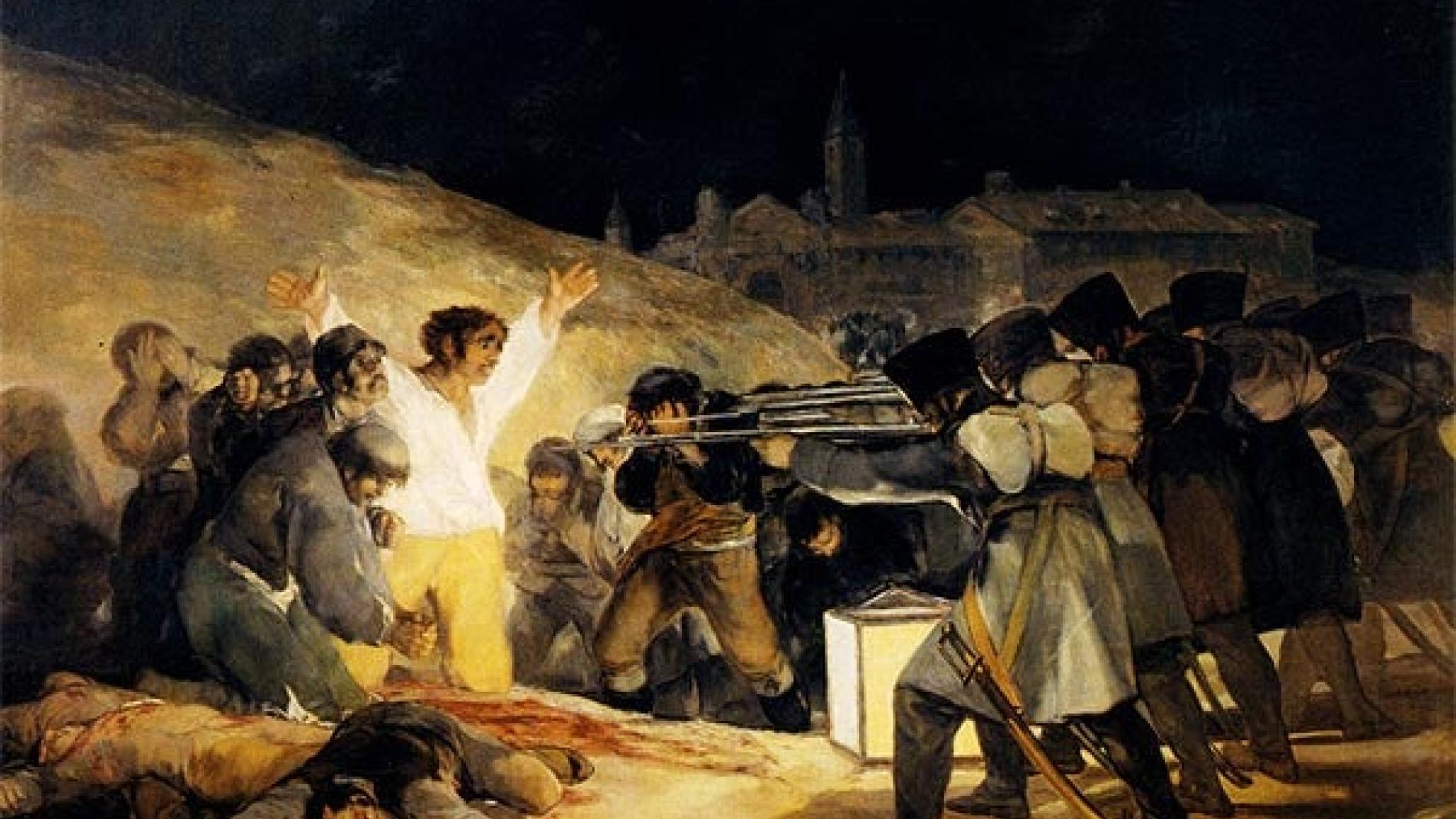 Cuadro de Goya, 'Los fusilamientos del 3 de mayo'.