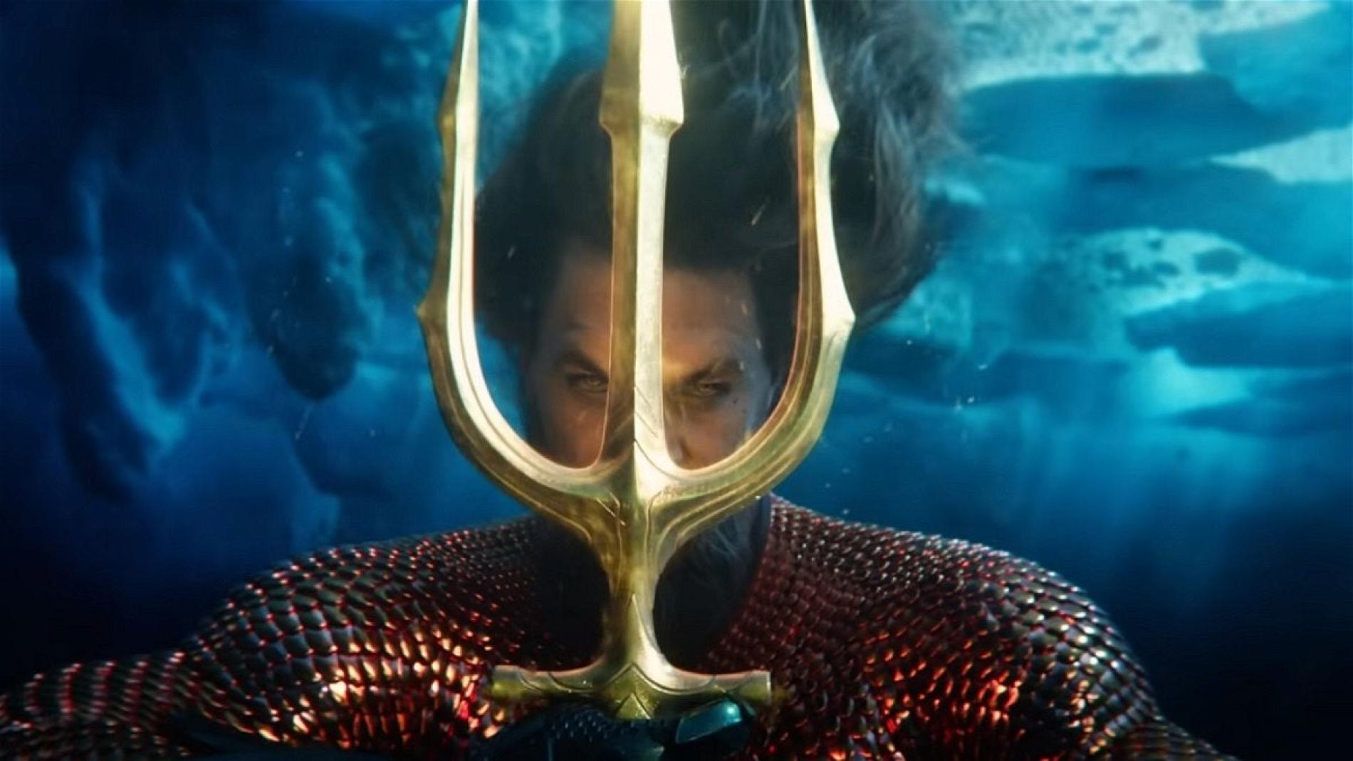 Jason Momoa vuelve a repetir como imponente Rey del océano  en esta segunda entrega de «Aquaman»