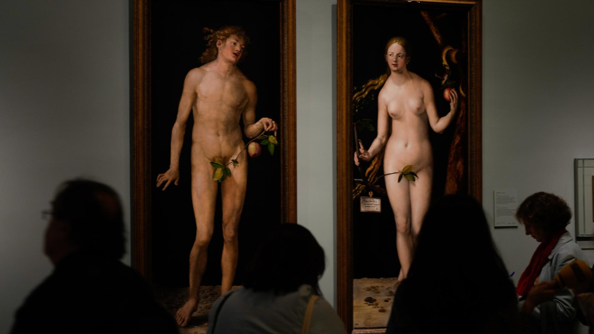 "Adán" y "Eva", de Durero, en el Museo del Prado