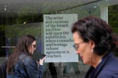 Italy Israel Venice Biennale