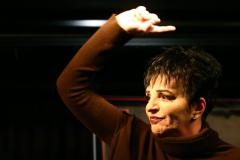 La cantante y actriz Liza Minnelli