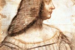 Da Vinci pintó a Isabella d’Este en el año 1500