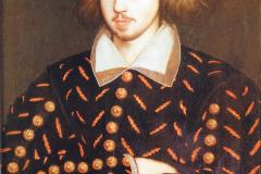 Retrato de Christopher Marlowe