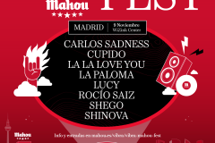 Cartel de Vibra Mahou Madrid