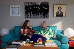 Julianne Moore y Tilda Swinton en 