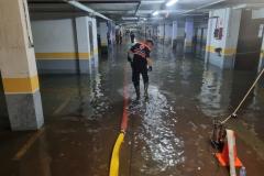 Inundaciones en Guadalajara por las fuertes lluvias