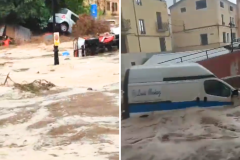 Inundaciones y riadas en Letur (Albacete) a causa de la última DANA