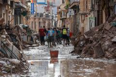 Situación en Paiporta tras el paso de la dana