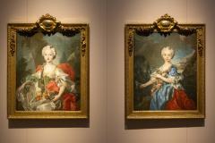 Retratos de las infantas María Teresa de Borbón y María Antonia Fernanda de Borbón