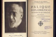 Imagen de la edición de «Palique diplomático», las memorias publicadas por el marqués de Villaurrutia