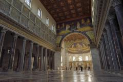 Recreación de la antigua basílica de San Pedro del Vaticano