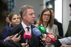 El presidente de Castilla-La Mancha, Emiliano García-Page, en Consuegra (Toledo)REMITIDA / HANDOUT por PIEDAD LOPEZ/JCCMFotografía remitida a medios de comunicación exclusivamente para ilustrar la noticia a la que hace referencia la imagen, y citando la procedencia de la imagen en la firma29/11/2024