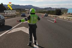 (Foto de ARCHIVO)Un agente de la Guardia Civil en un control desplegado en una autovíaGUARDIA CIVIL28/2/2023