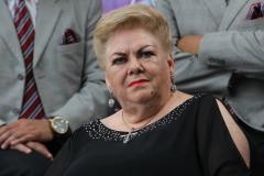 La cantante mexicana Paquita la del Barrio en Ciudad de México (México).