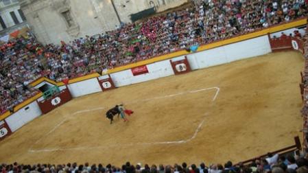 Imagen de archivo de la plaza de toros de Algemesí