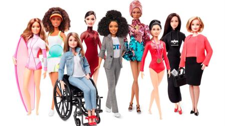 Serie del 60 aniversario de Barbie que muñecas inspiradas en mujeres reales / Fotos: Efe