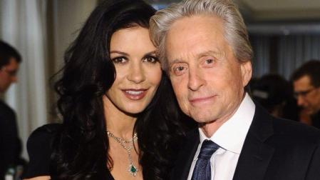 Catherine Zeta-Jones y Michael Douglas