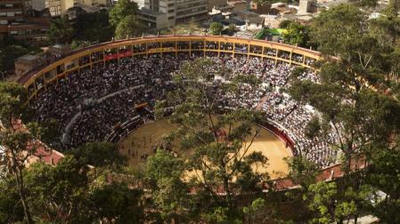 Imagen de archivo de la Plaza de Toros la Santamaría en Bogotá (Colombia)