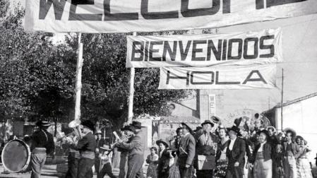 Escena de «Bienvenido Mr. Marshall», la obra maestra de Luis García Berlanga