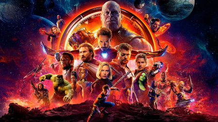 Cartel de "Los Vengadores: Infinity War"