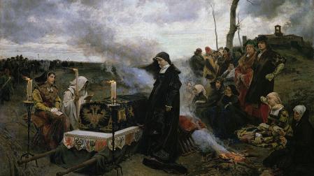 Doña Juana la Loca. Pintura de la exposición permanente del Museo del Prado.