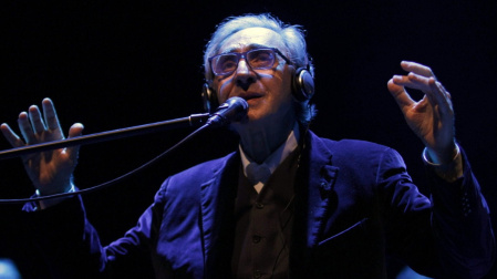 El cantante Franco Battiato