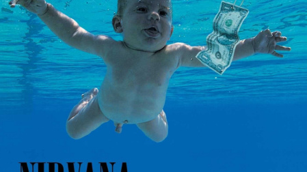 Carátula del disco de Nirvana 'Nevermind'