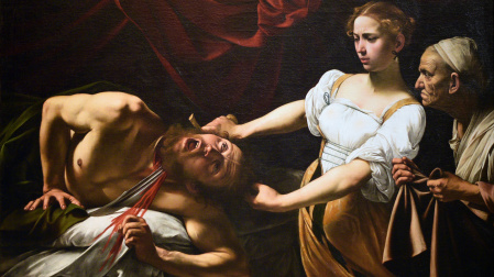 «Judit y Holofermes», de Caravaggio, un cuadro que retrata bien la excelencia artística y el clima violento de la época