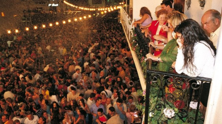 Celebración Bérchulera de la Nochevieja en Agosto | Fuente: Oficina de Turismo de Granada