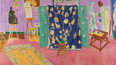 Henry Matisse, el taller del artista en 1911