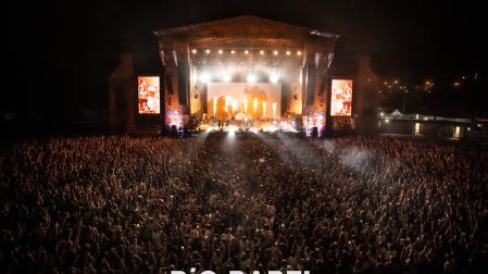 El público del Río Babel, durante el concierto de Dani Martín