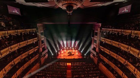 Vista interior del Teatro Real de Madrid