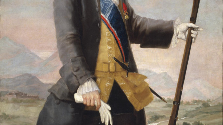 Retrato de Carlos III de España cazador, realizado por Goya