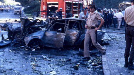 Atentado de ETA en la Plaza de la República Dominicana, en Madrid, 1986