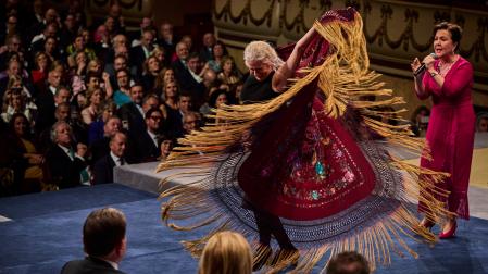 Carmen Linares y María Pagés marcaron con su presencia la ceremonia